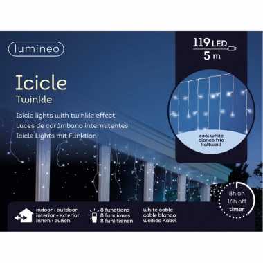 Ijspegel verlichting koel wit buiten 119 lampjes