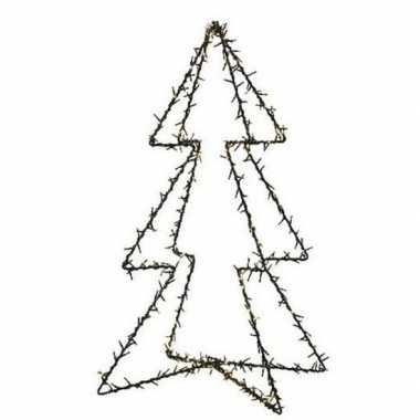 Tweedekans verlichte figuren kerstboom 98 cm voor buiten