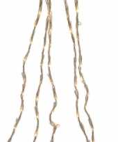 Kerst balkon verlichting gordijn warm wit 220 lampjes