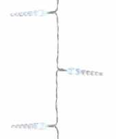 Kerstverlichting ijspegel led koel wit 7 m