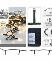 Kerstverlichting warm wit buiten 240 lampjes 24 meter